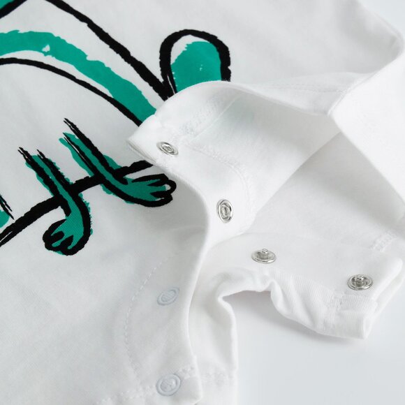 Original Marines, Italy - 50% Off - US Seller - LITTLE GIRAFFE COTTON ROMPER - Picture 2 of 6